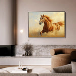 Horses 053 Canvas Art 90 x 60 cm / Stretched on hidden frame