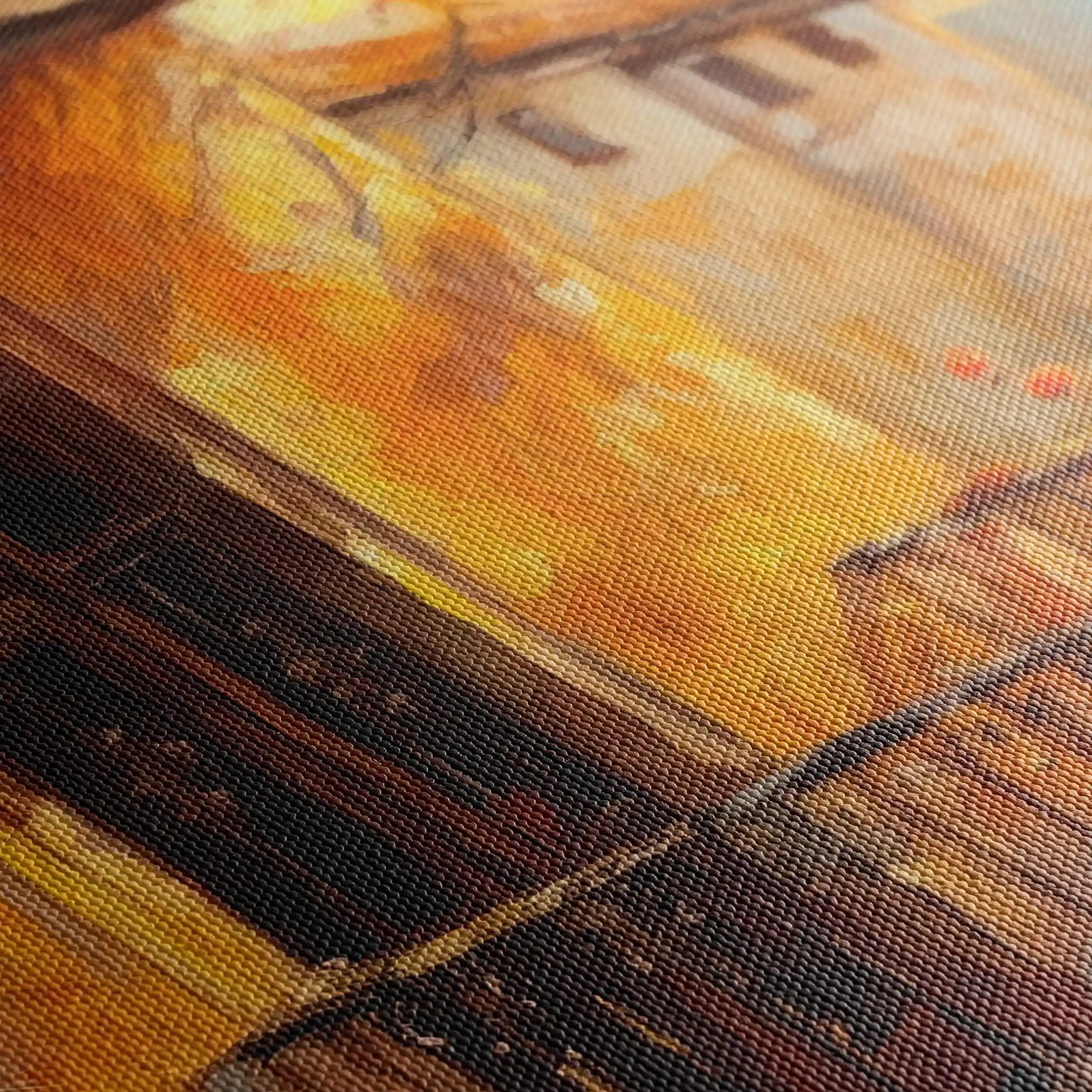 Landscape 053 Canvas Art 90 x 60 cm / Stretched on hidden frame