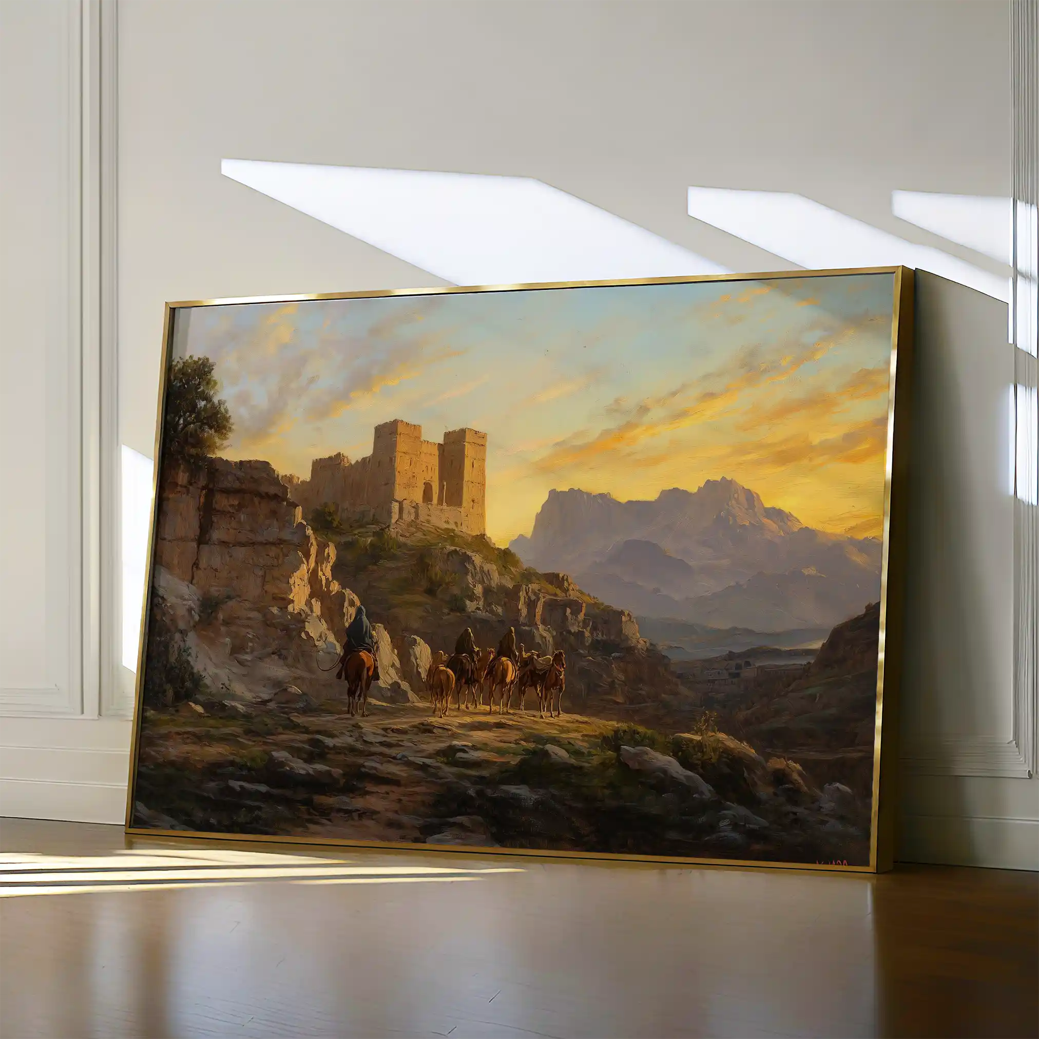 Orientalist 053 Canvas Art 90 x 60 cm / Stretched on hidden frame