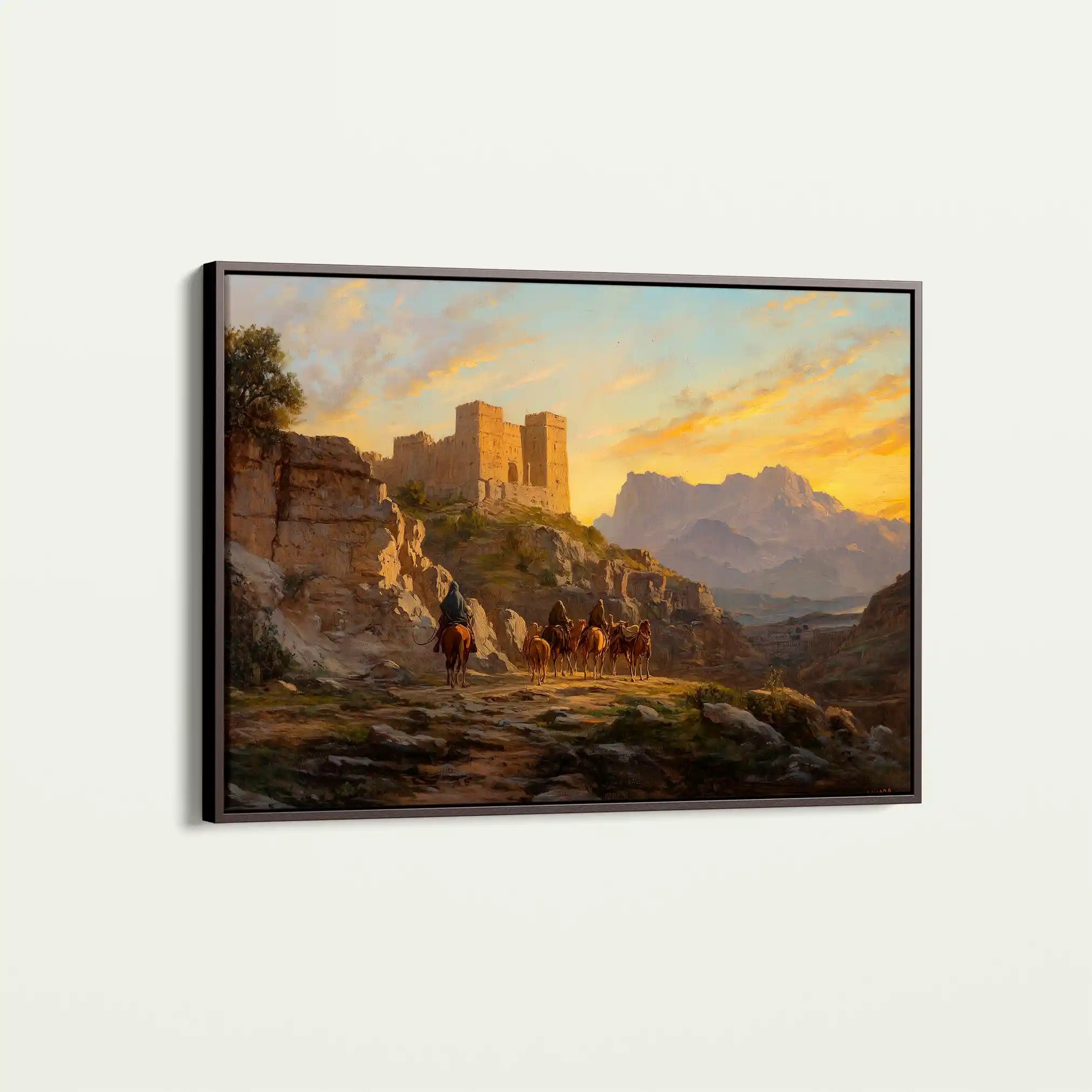 Orientalist 053 Canvas Art 90 x 60 cm / Stretched on hidden frame