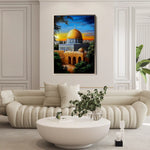 Palestine 053 Canvas Art 90 x 60 cm / Stretched on hidden frame