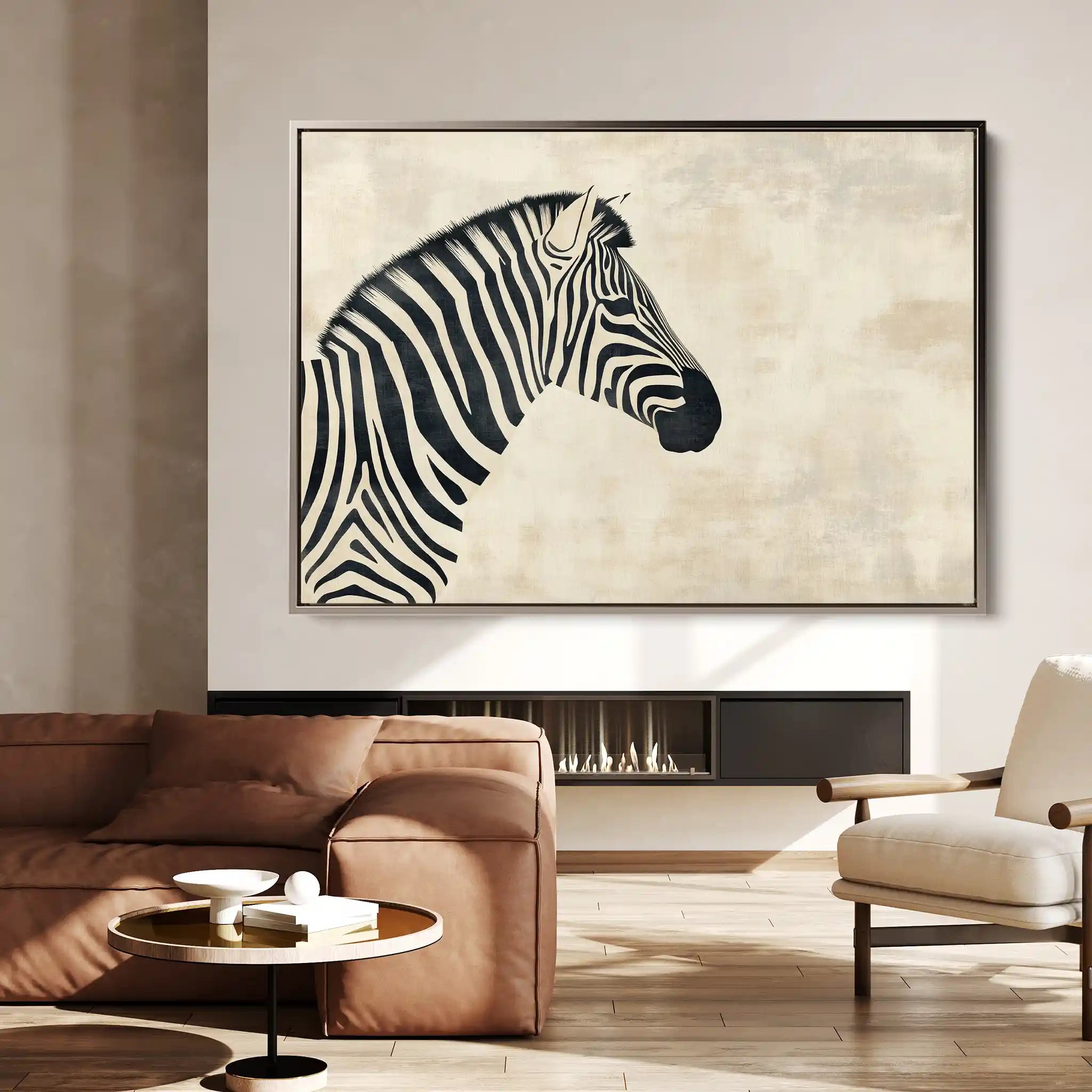 Animals 054 Canvas Art 90 x 60 cm / Stretched on hidden frame