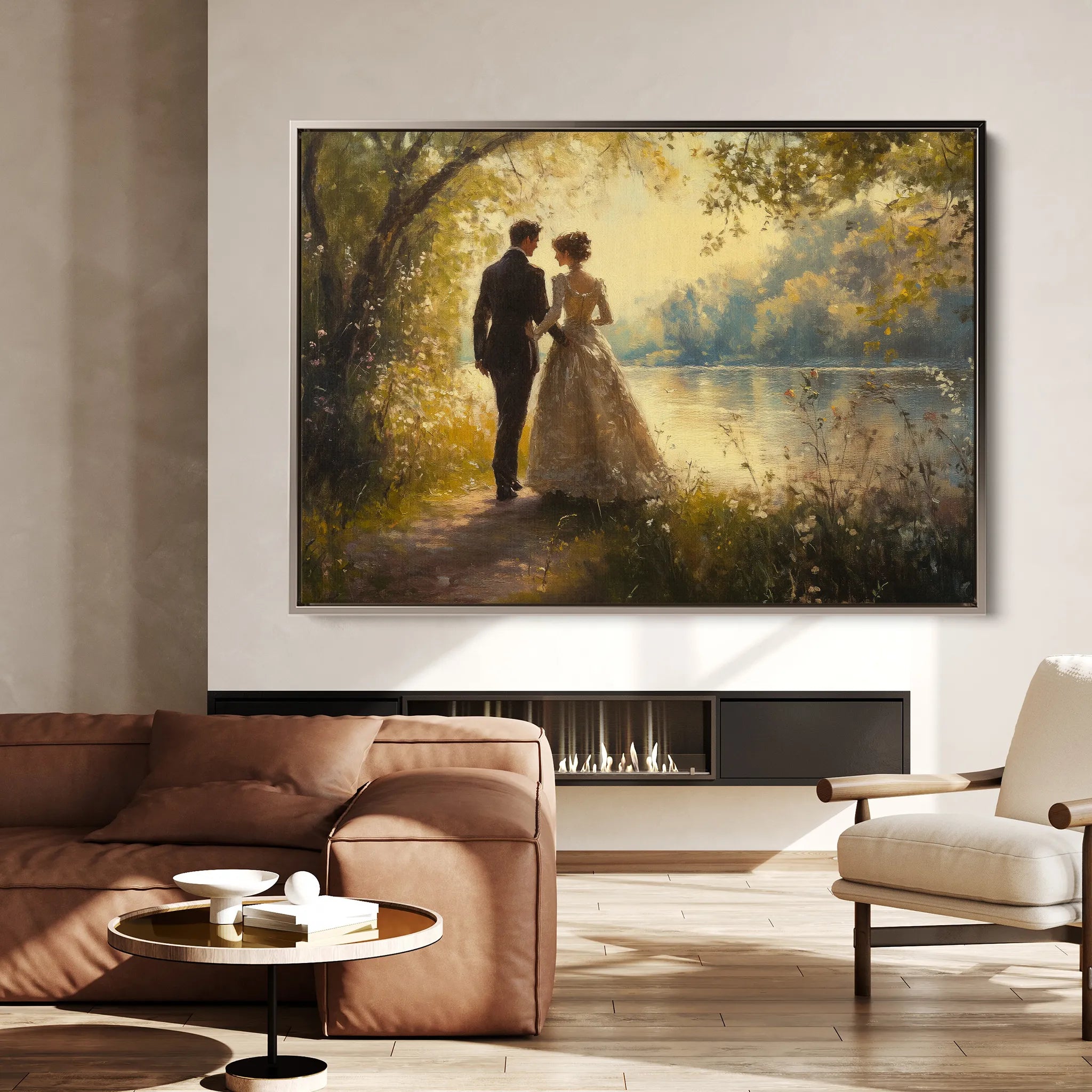 Classic Canvas Wall Art WAD054-CL 90 x 60 cm / Stretched on hidden frame