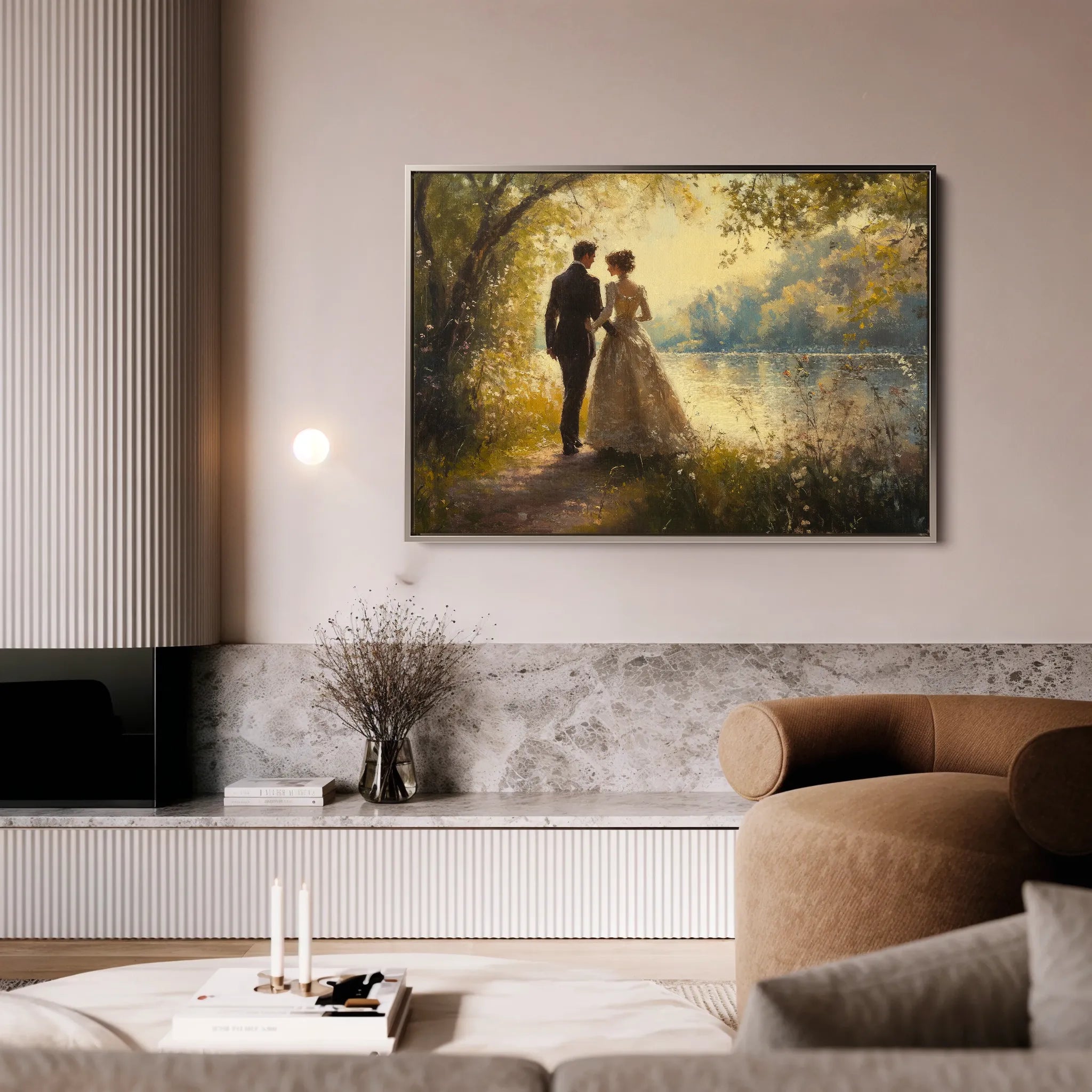 Classic Canvas Wall Art WAD054-CL 90 x 60 cm / Stretched on hidden frame
