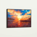 Landscape 054 Canvas Art 90 x 60 cm / Stretched on hidden frame