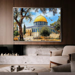 Palestine 054 Canvas Art 90 x 60 cm / Stretched on hidden frame