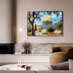 Palestine 054 Canvas Art 90 x 60 cm / Stretched on hidden frame