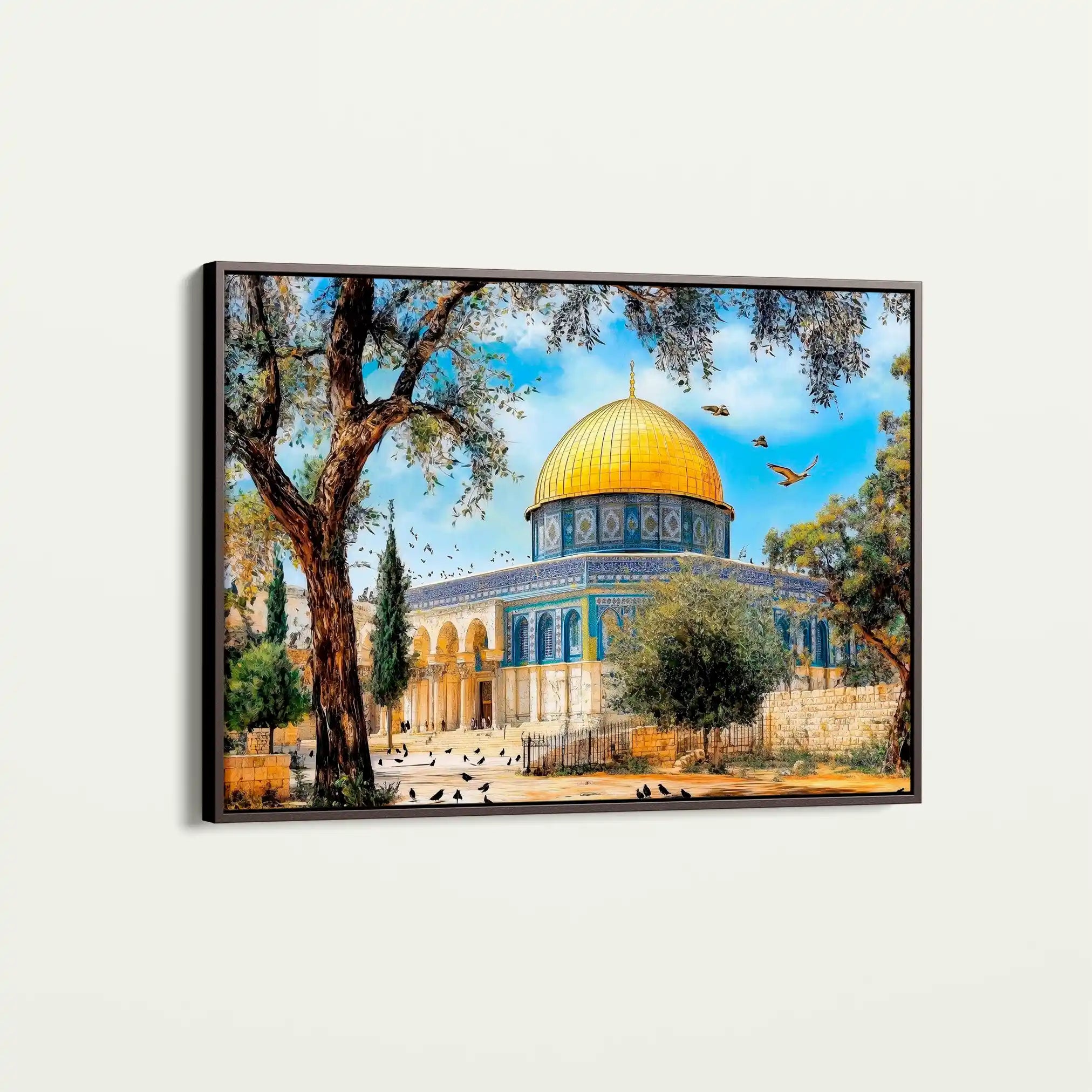 Palestine 054 Canvas Art 90 x 60 cm / Stretched on hidden frame