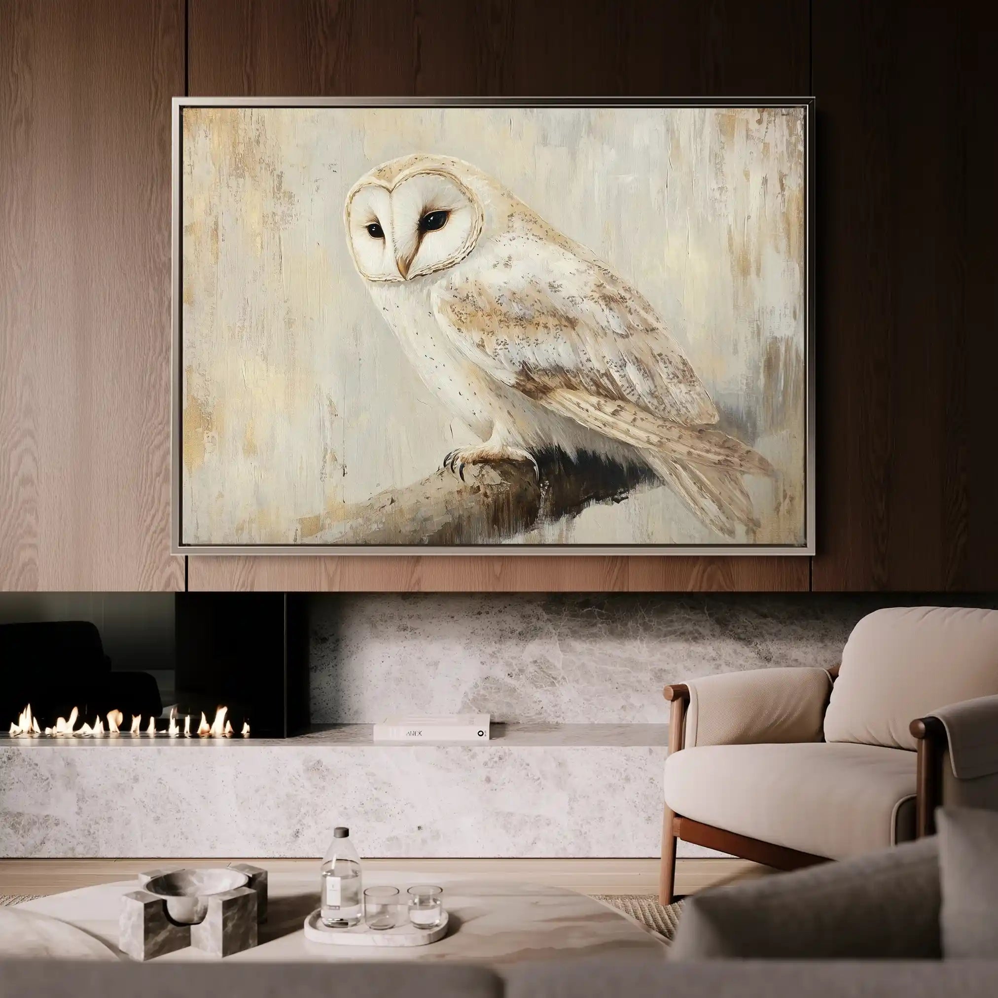 Animals 055 Canvas Art 90 x 60 cm / Stretched on hidden frame