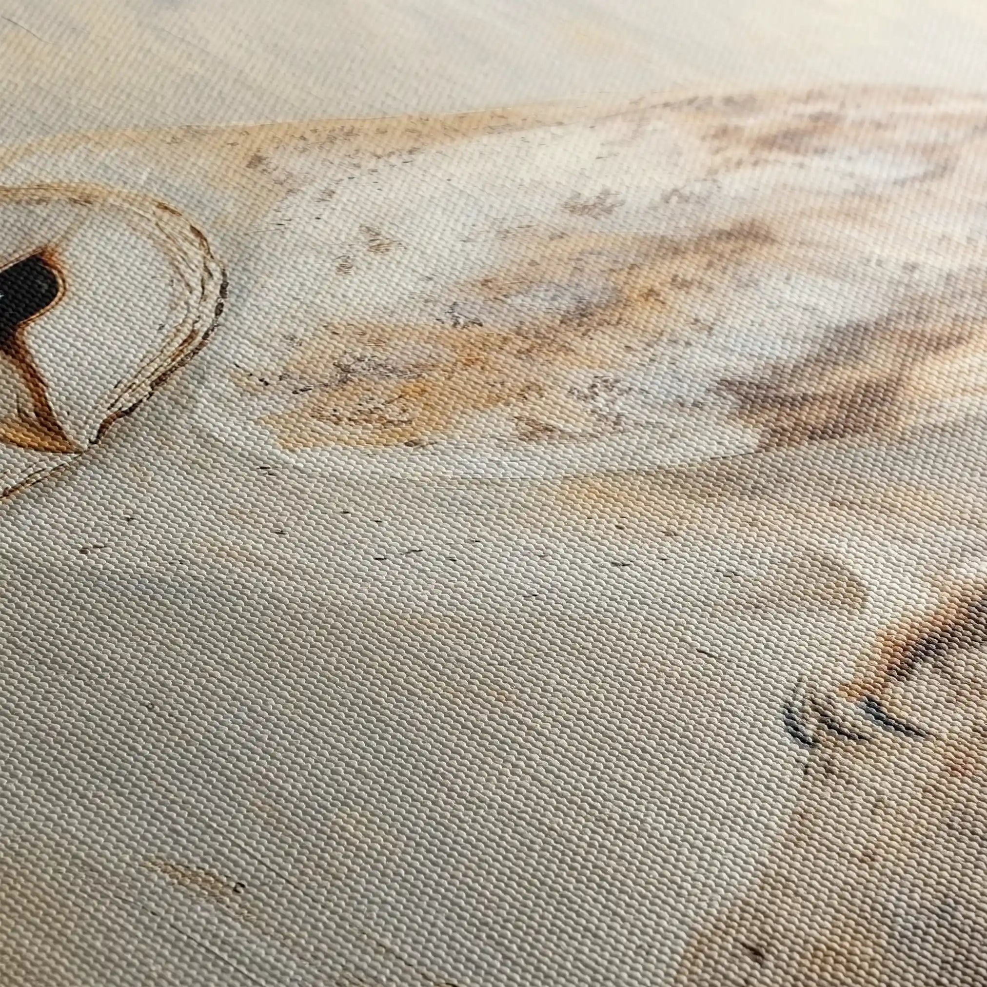 Animals 055 Canvas Art 90 x 60 cm / Stretched on hidden frame