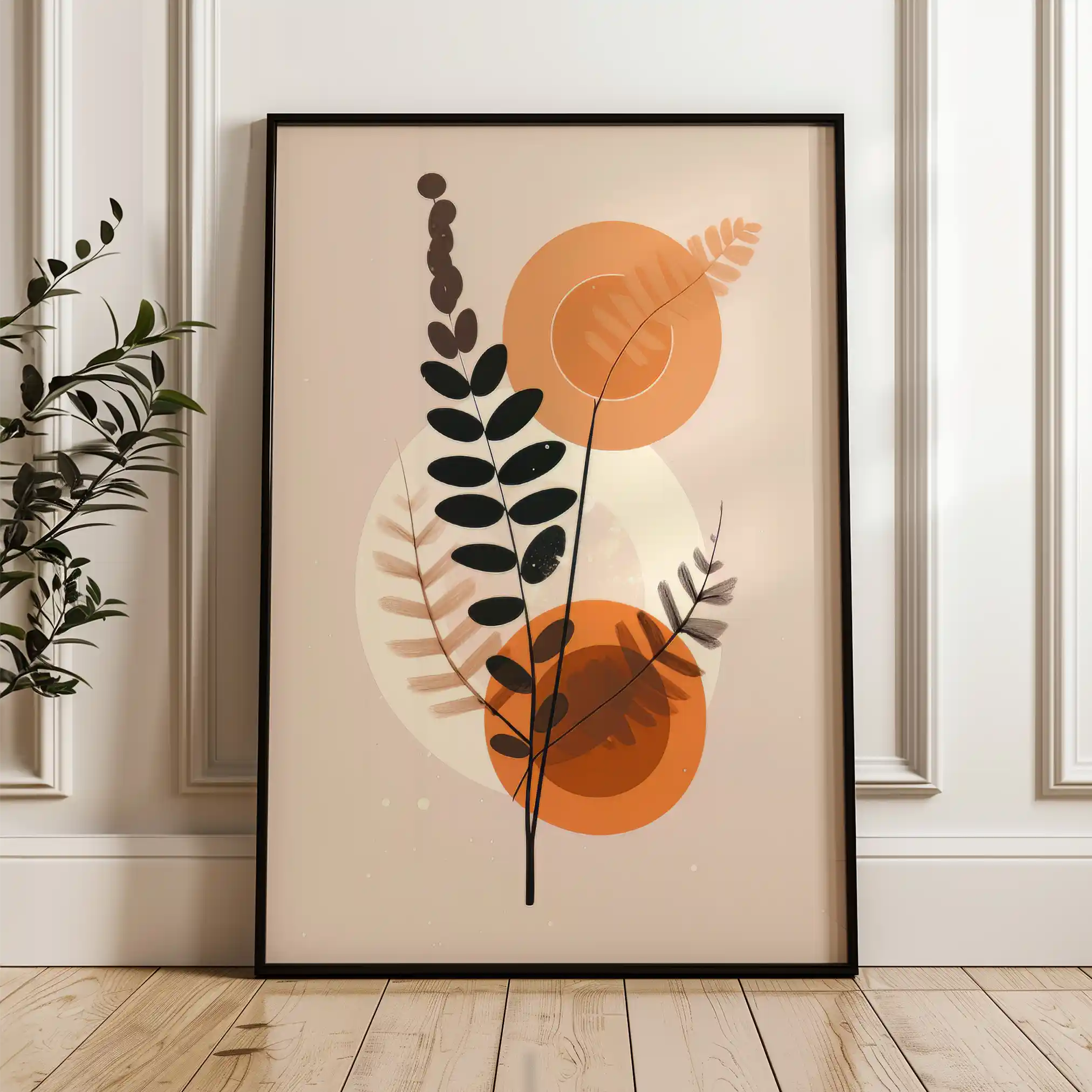 Boho 055 Canvas Art 90 x 60 cm / Stretched on hidden frame