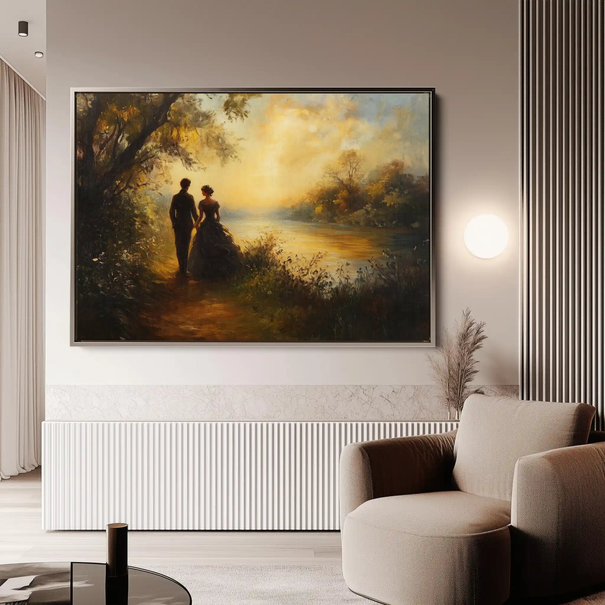 Classic 055 Canvas Art 90 x 60 cm / Stretched on hidden frame