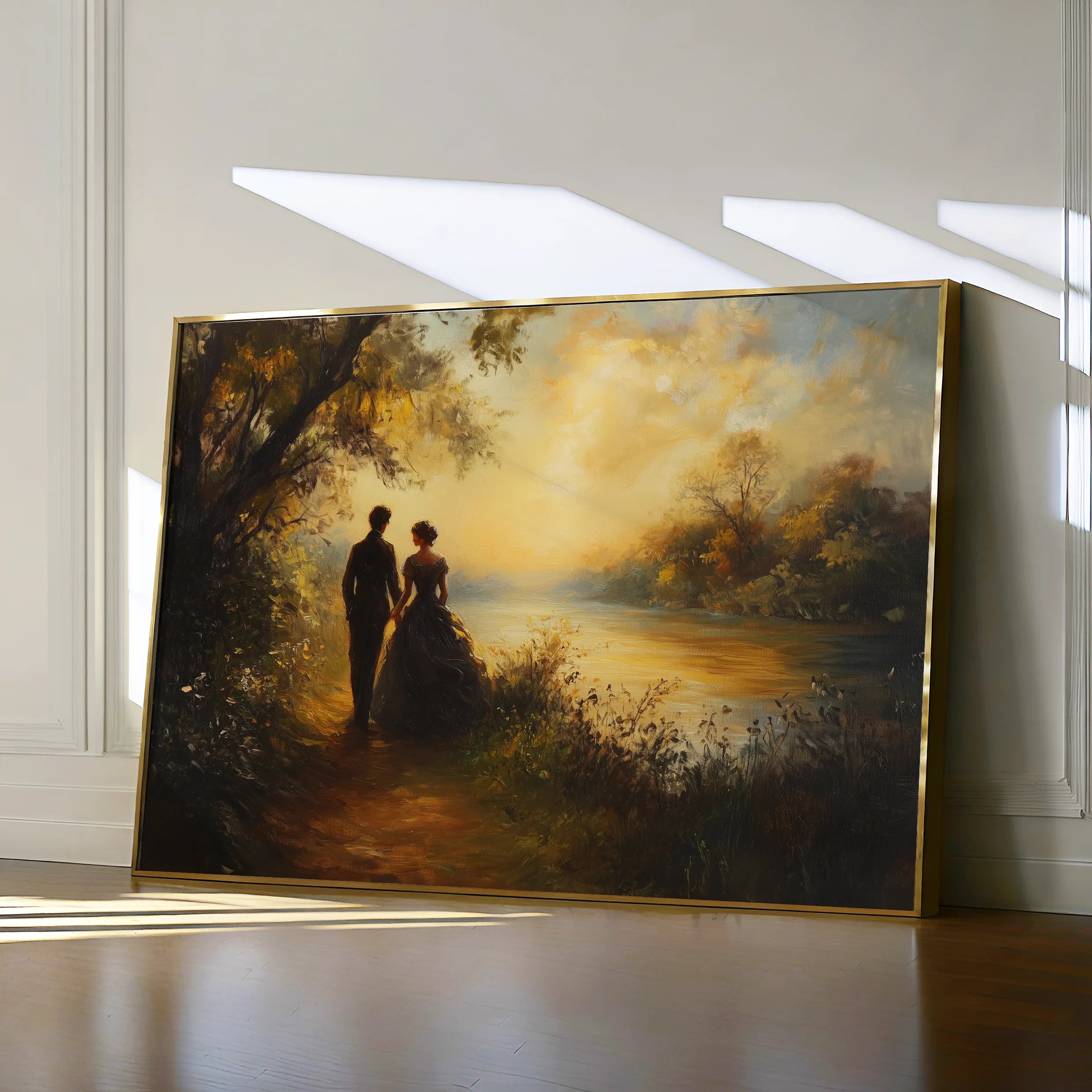 Classic Canvas Wall Art WAD055-CL 90 x 60 cm / Stretched on hidden frame