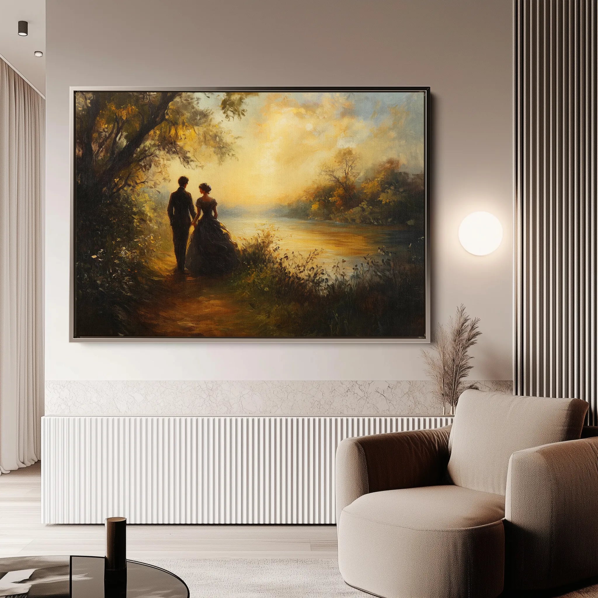 Classic Canvas Wall Art WAD055-CL 90 x 60 cm / Stretched on hidden frame