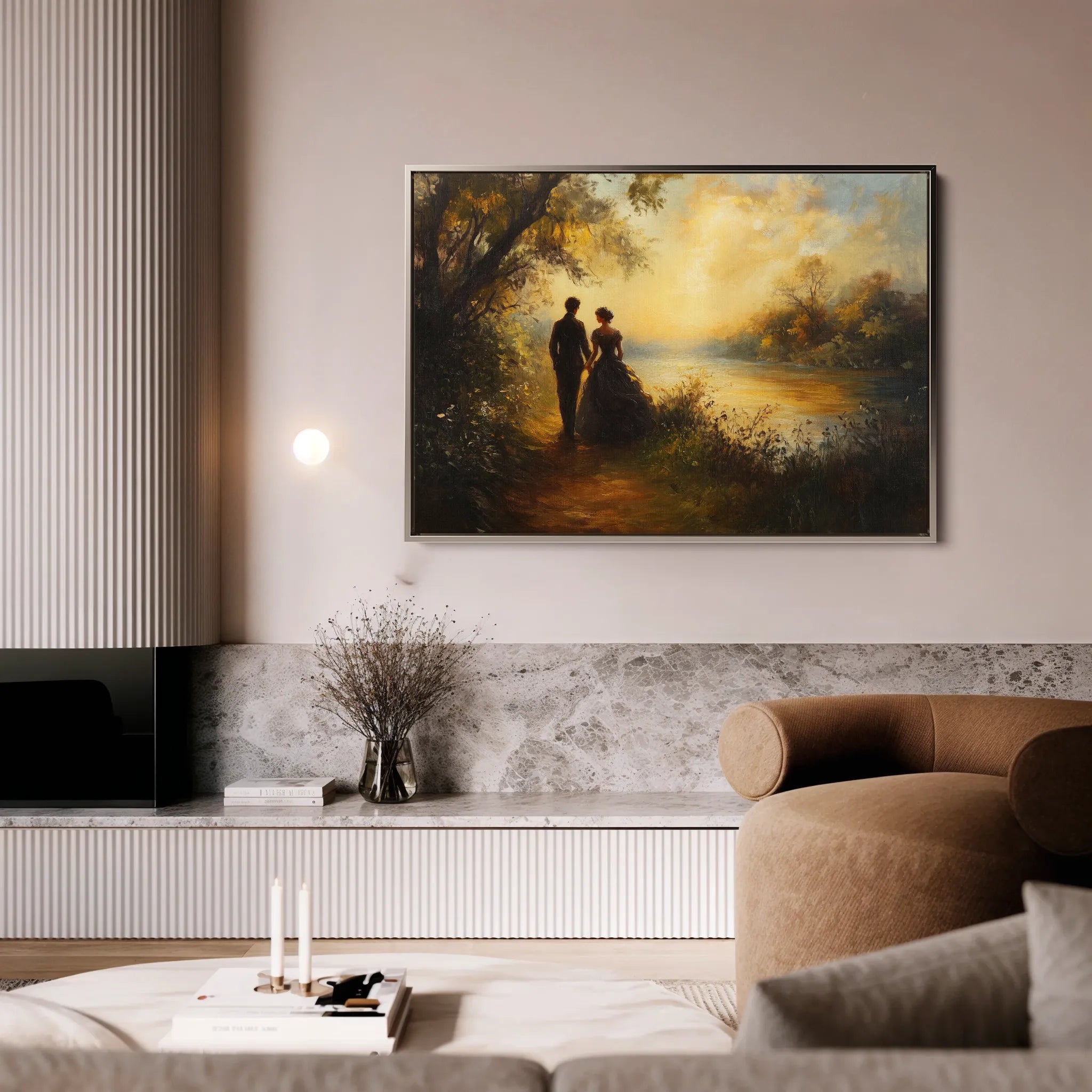 Classic Canvas Wall Art WAD055-CL 90 x 60 cm / Stretched on hidden frame