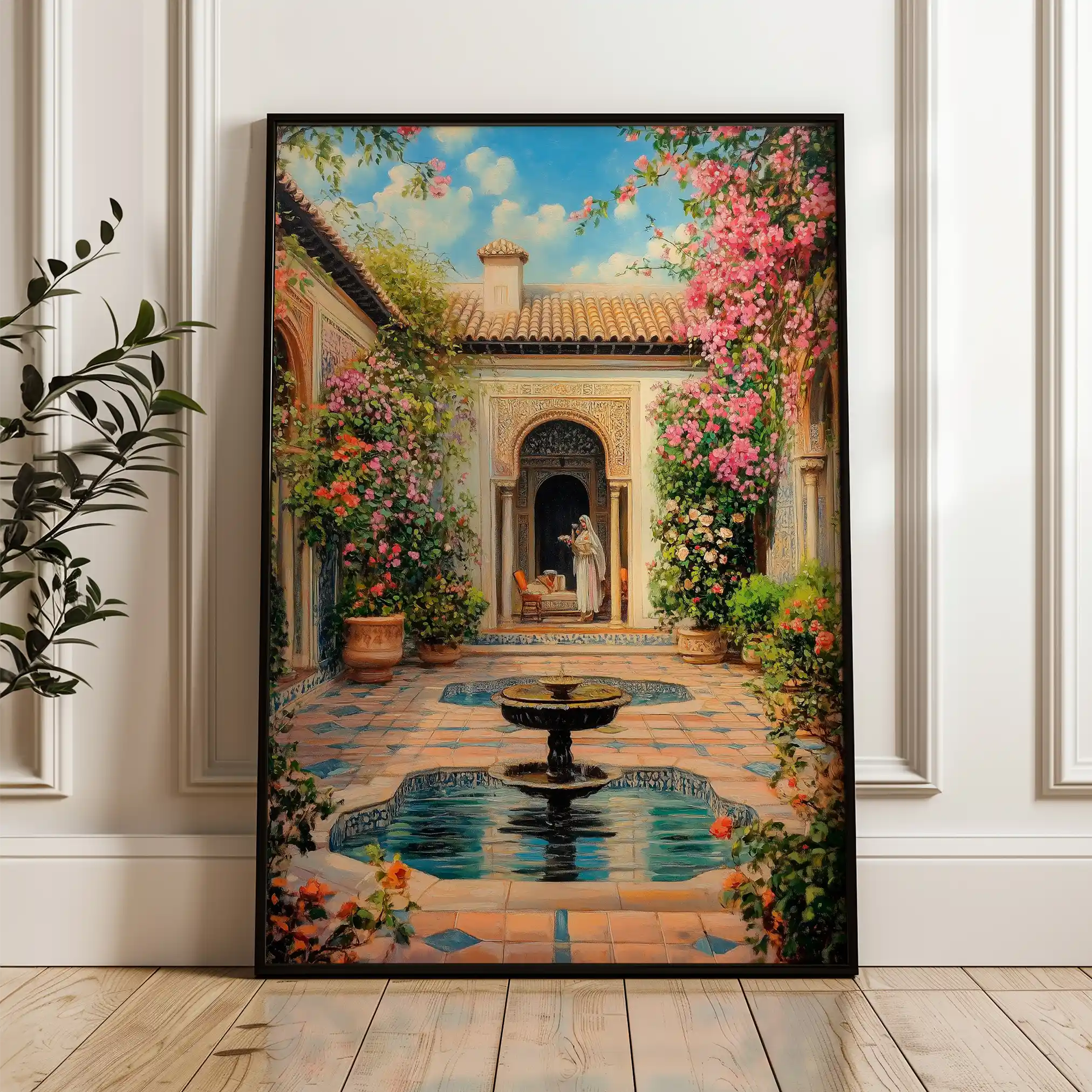 Orientalist 055 Canvas Art 90 x 60 cm / Stretched on hidden frame