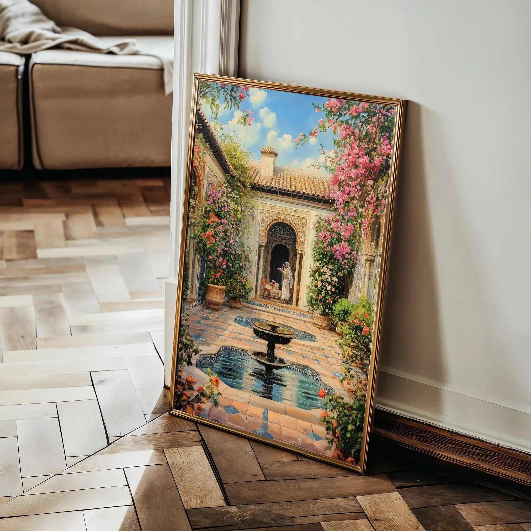 Orientalist 055 Canvas Art 90 x 60 cm / Stretched on hidden frame