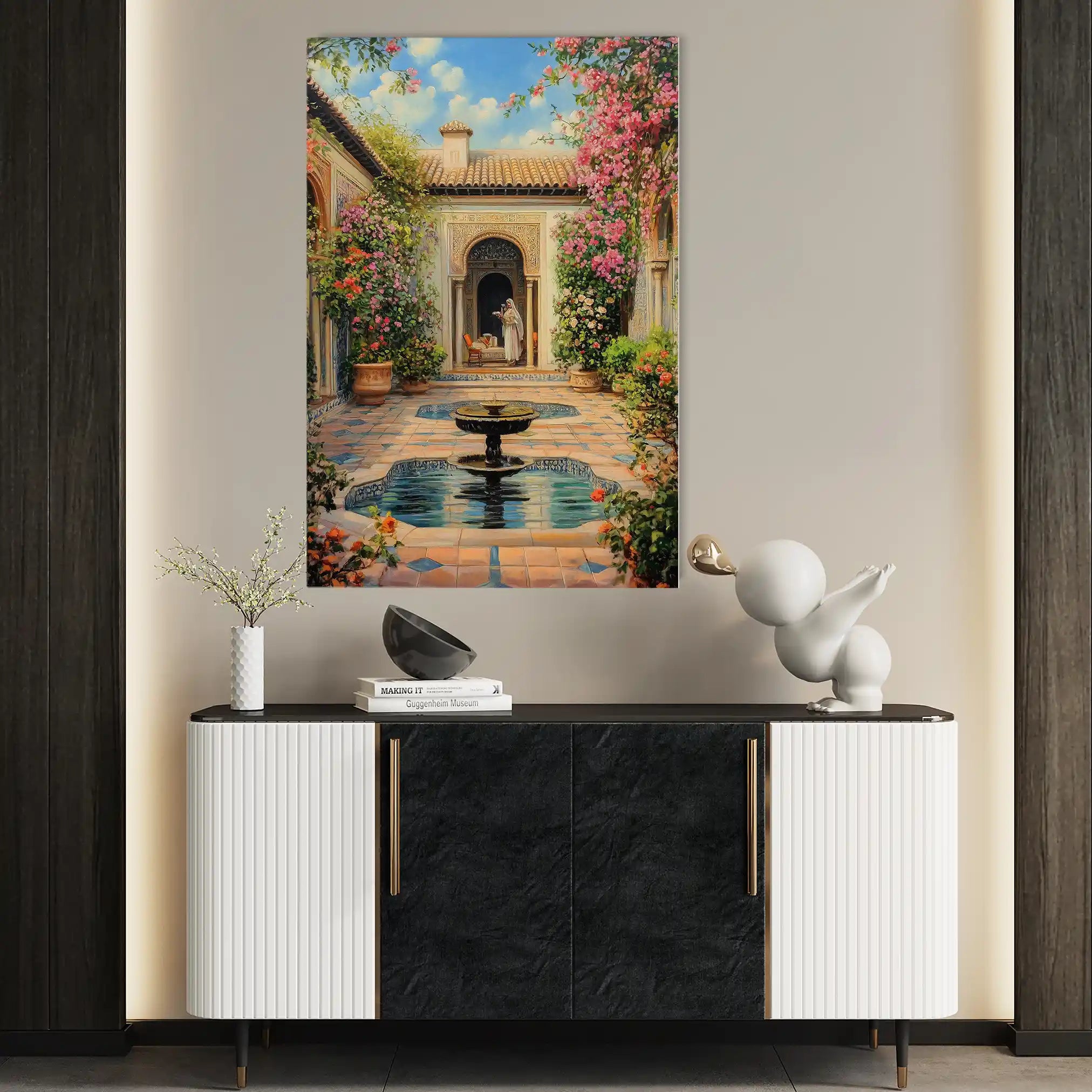 Orientalist 055 Canvas Art 90 x 60 cm / Stretched on hidden frame