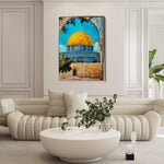 Palestine 055 Canvas Art 90 x 60 cm / Stretched on hidden frame