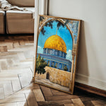 Palestine 055 Canvas Art 90 x 60 cm / Stretched on hidden frame