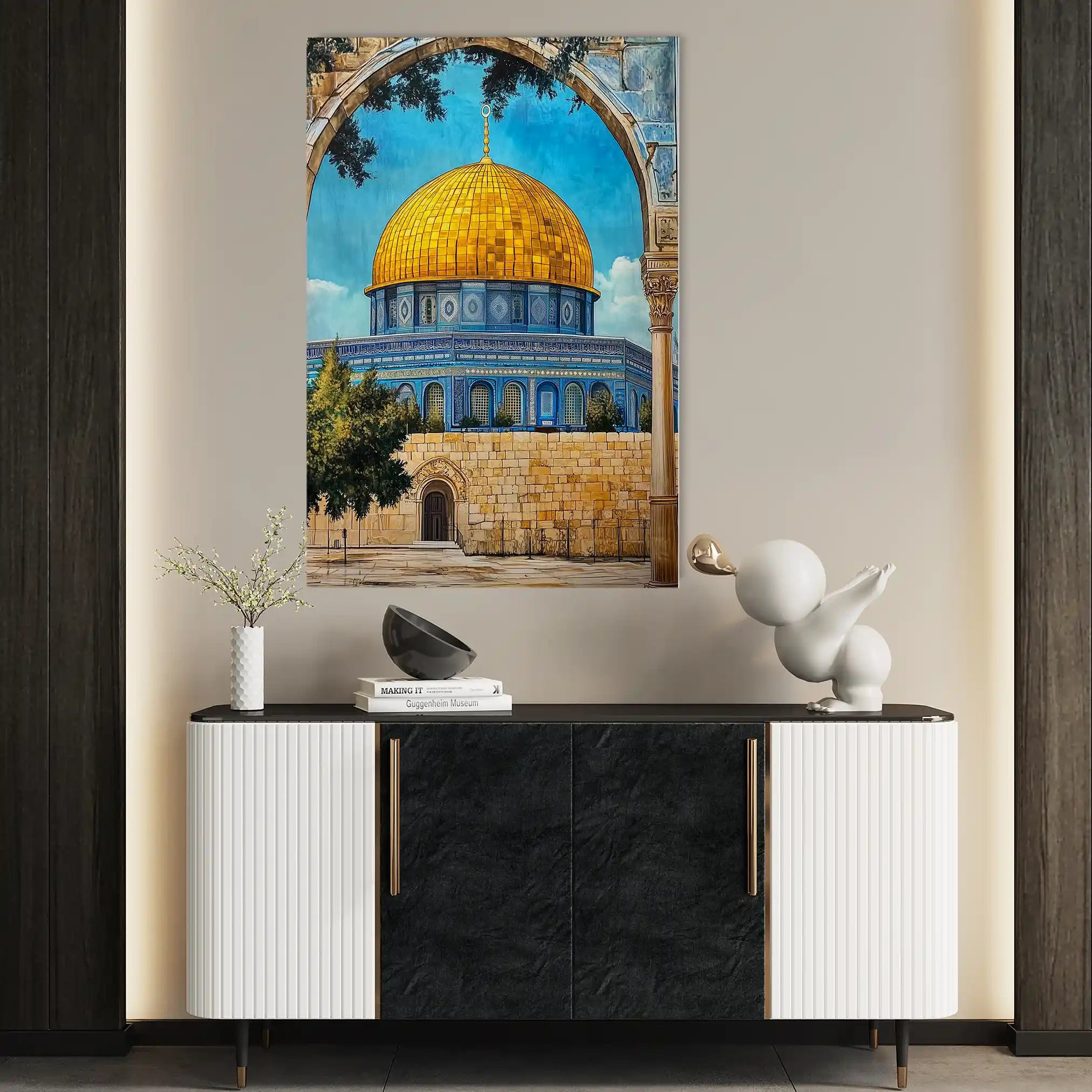 Palestine 055 Canvas Art 90 x 60 cm / Stretched on hidden frame