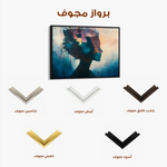 Portrait 055 Canvas Art 90 x 60 cm / Stretched on hidden frame