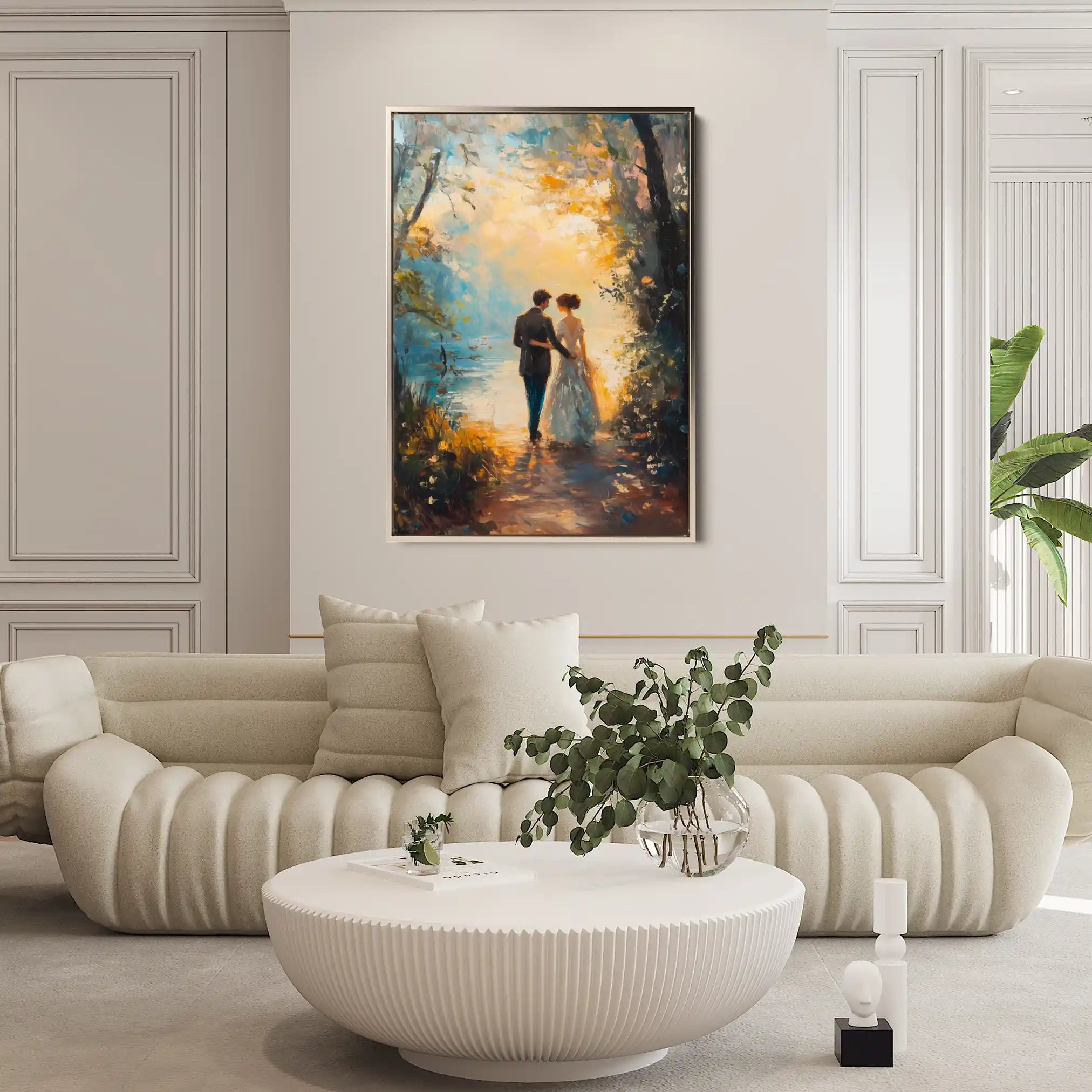 Classic 056 Canvas Art 90 x 60 cm / Stretched on hidden frame