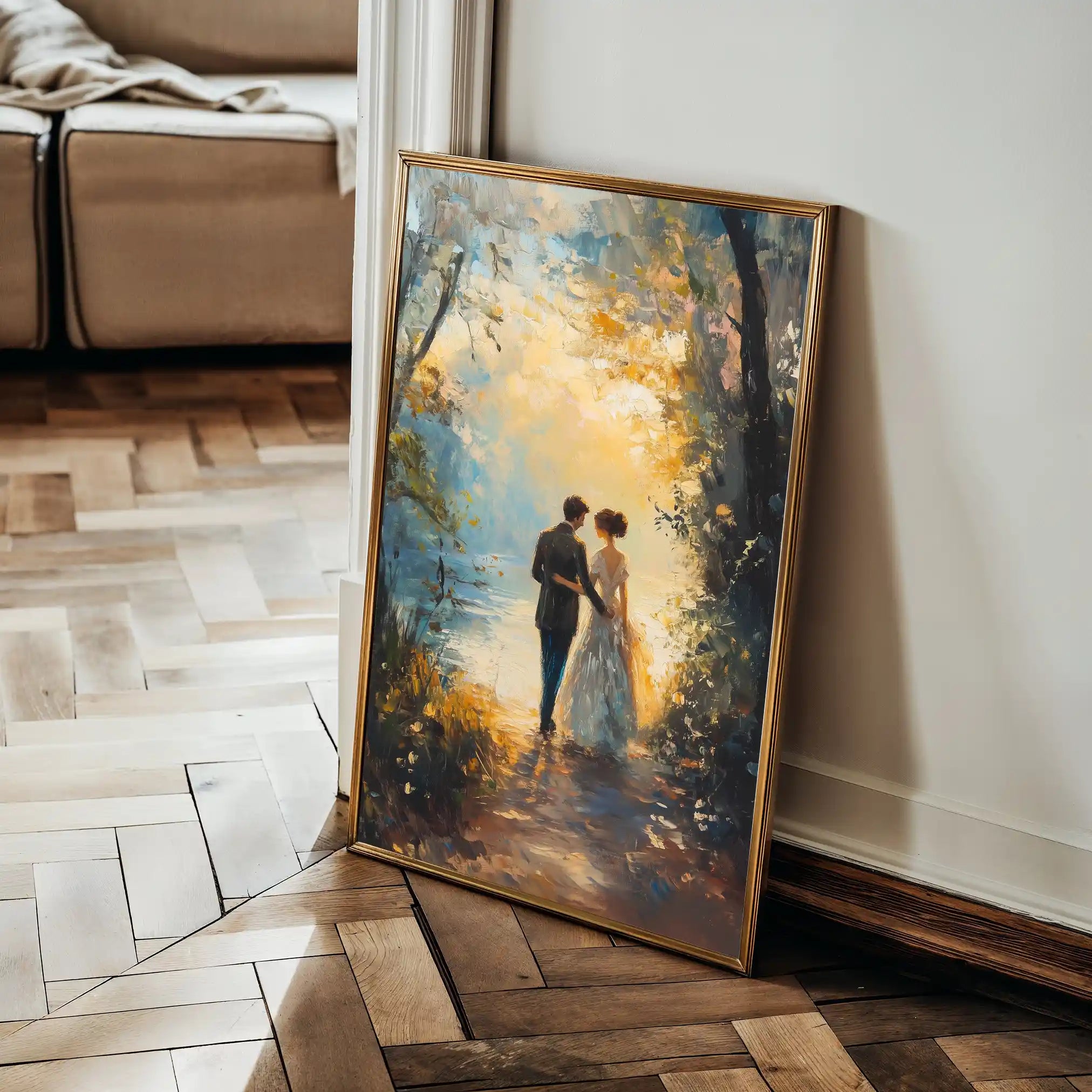 Classic 056 Canvas Art 90 x 60 cm / Stretched on hidden frame