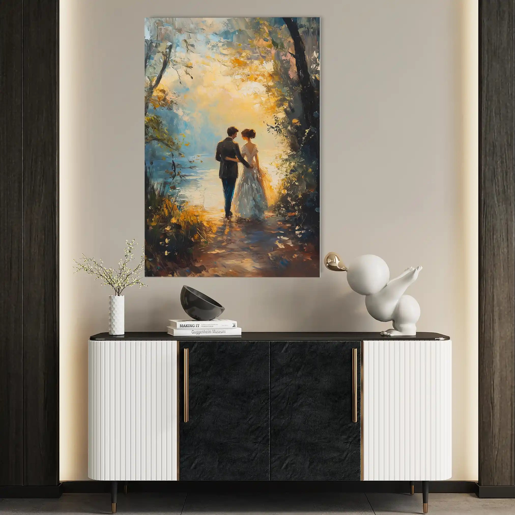 Classic 056 Canvas Art 90 x 60 cm / Stretched on hidden frame