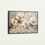 Floral Canvas Wall Art WAD056-F 90 x 60 cm / Stretched on hidden frame