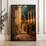 Orientalist 056 Canvas Art 90 x 60 cm / Stretched on hidden frame