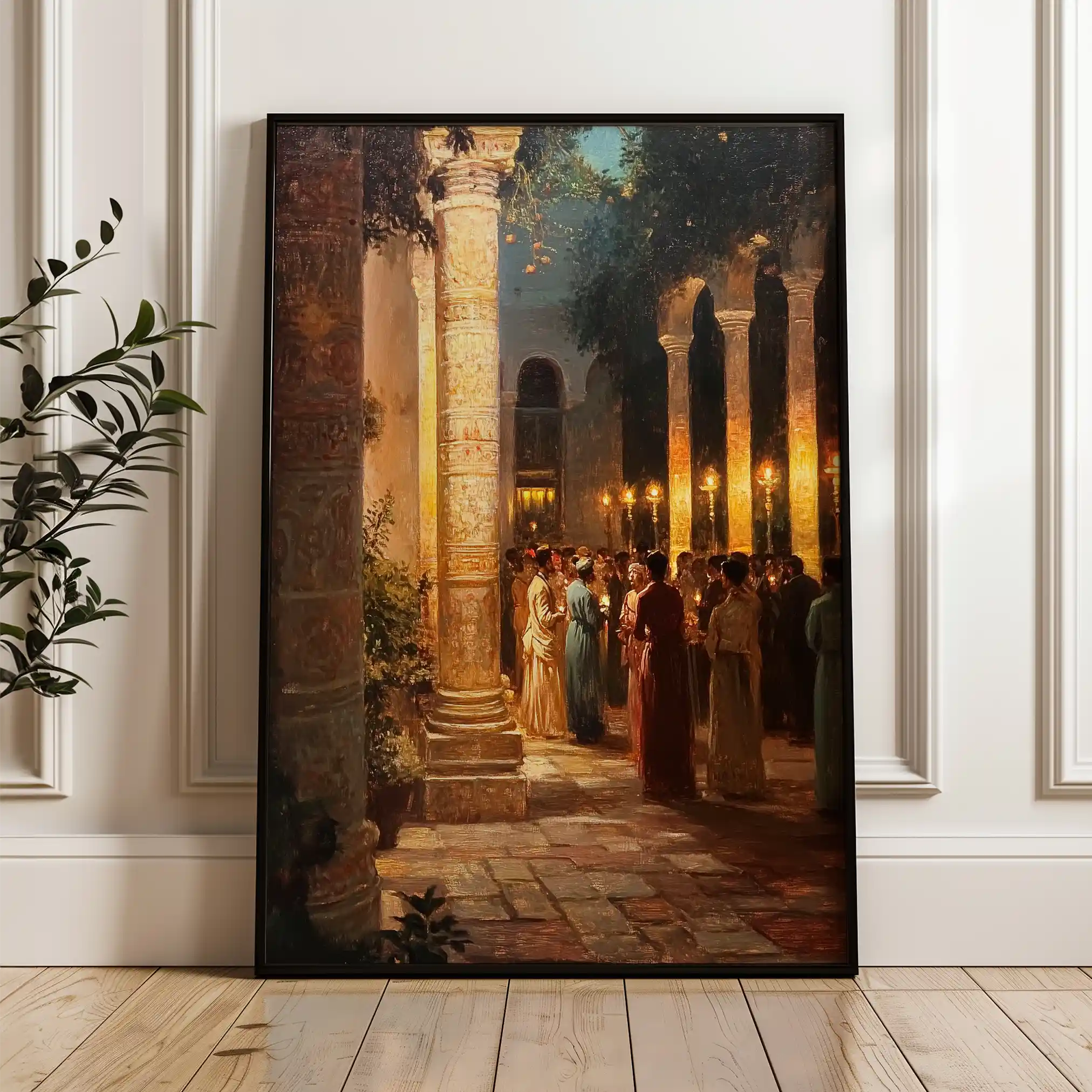 Orientalist 056 Canvas Art 90 x 60 cm / Stretched on hidden frame