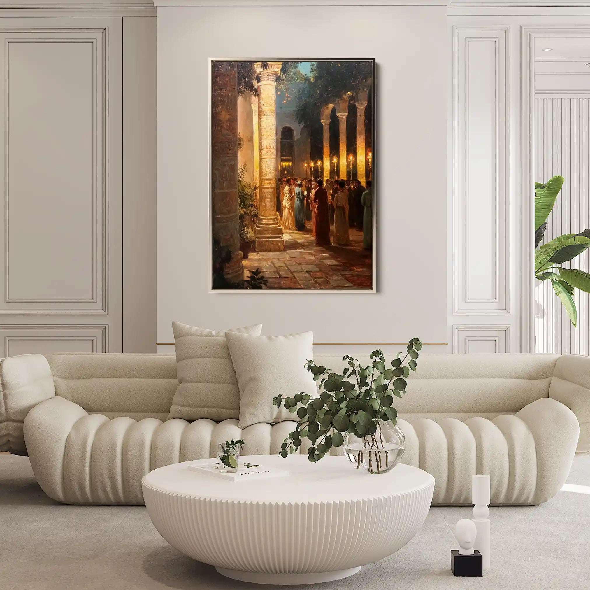 Orientalist 056 Canvas Art 90 x 60 cm / Stretched on hidden frame