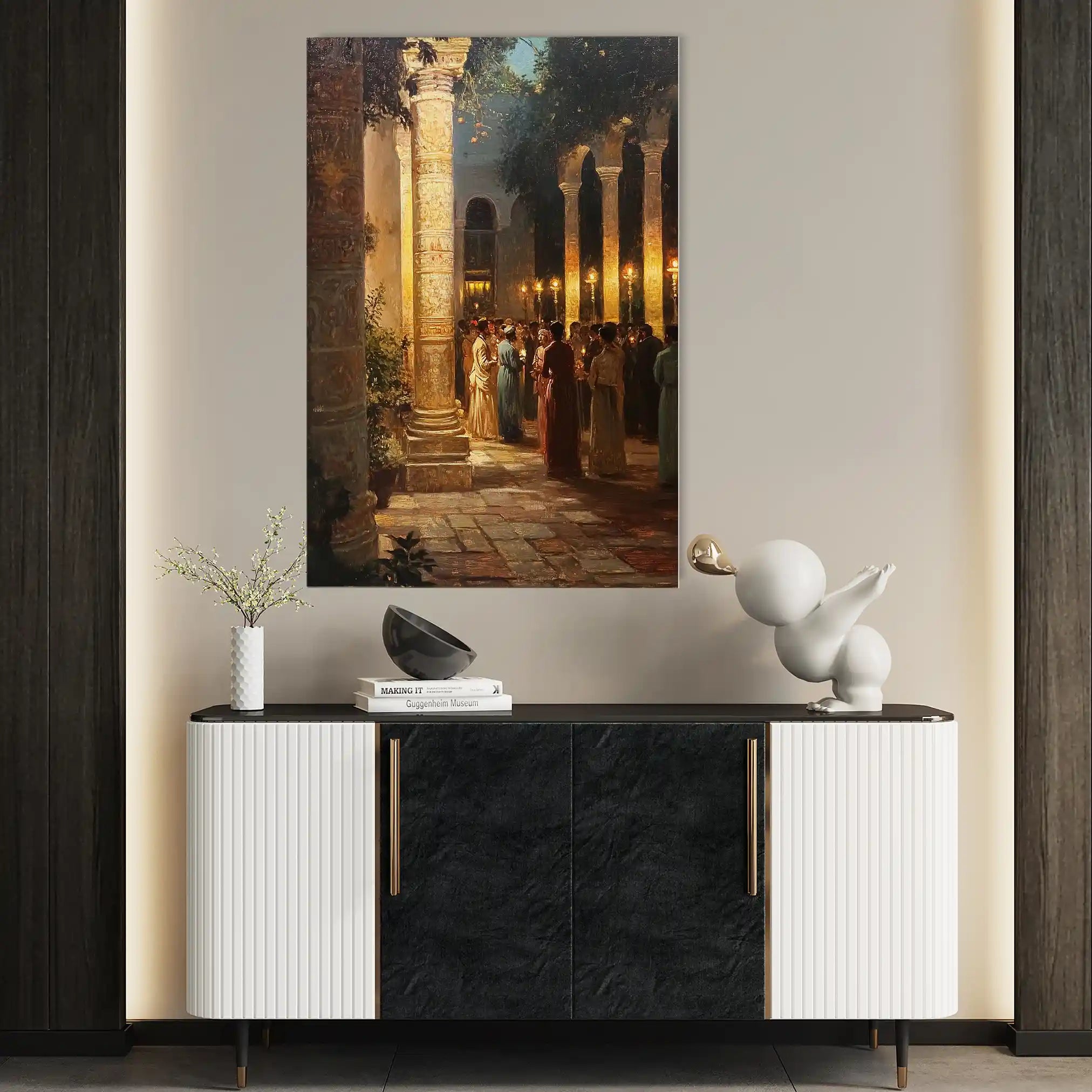 Orientalist 056 Canvas Art 90 x 60 cm / Stretched on hidden frame