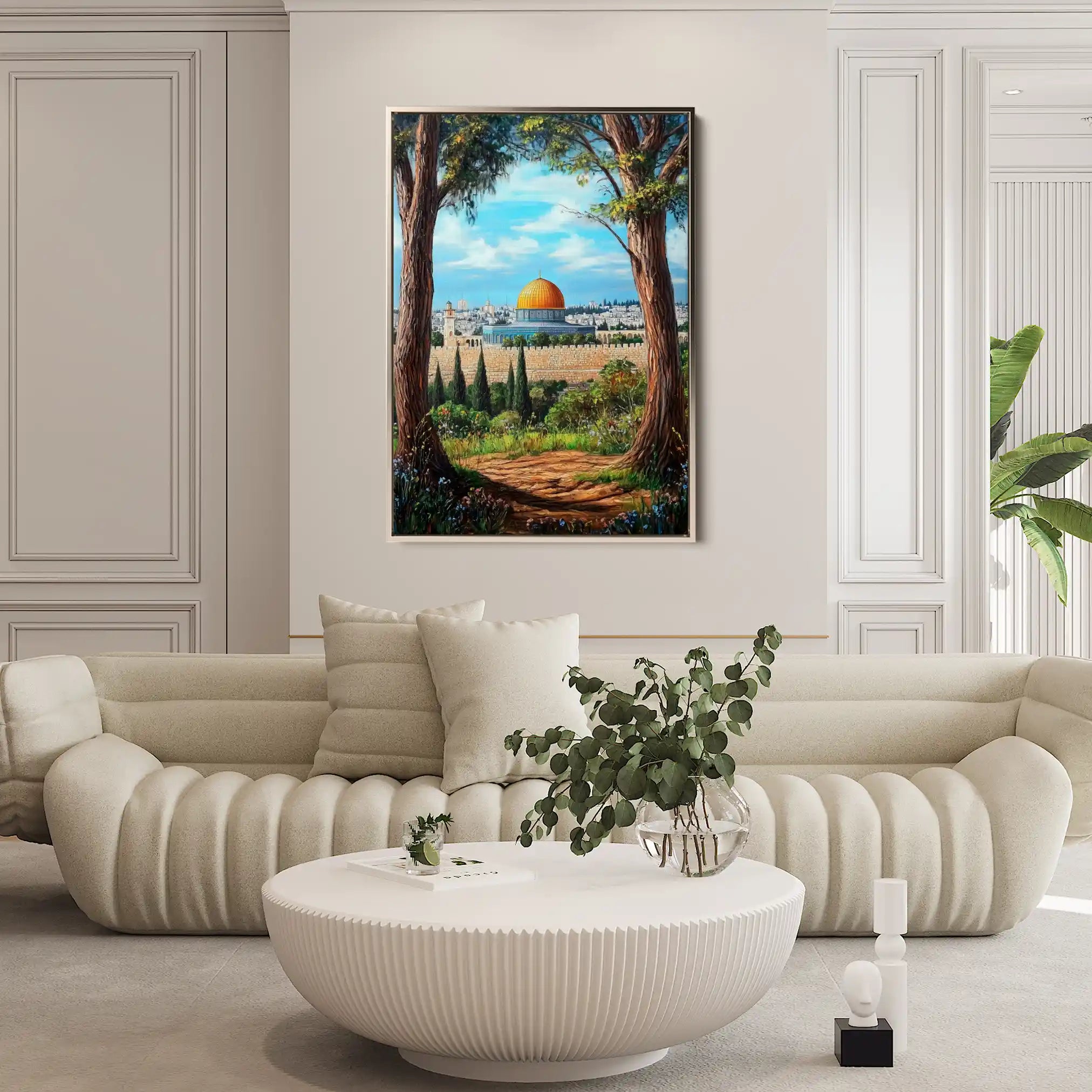 Palestine 056 Canvas Art 90 x 60 cm / Stretched on hidden frame