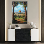 Palestine 056 Canvas Art 90 x 60 cm / Stretched on hidden frame