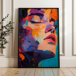 Portrait 056 Canvas Art 90 x 60 cm / Stretched on hidden frame