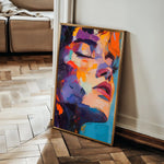 Portrait 056 Canvas Art 90 x 60 cm / Stretched on hidden frame