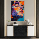 Portrait 056 Canvas Art 90 x 60 cm / Stretched on hidden frame