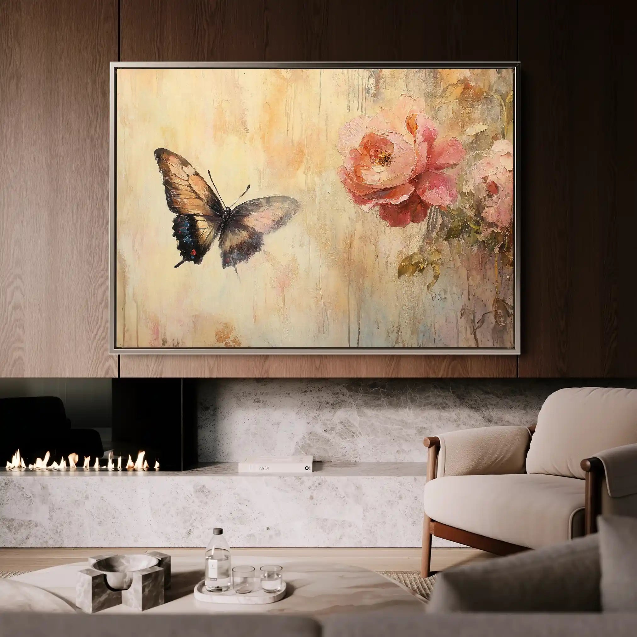 Animals 057 Canvas Art 90 x 60 cm / Stretched on hidden frame