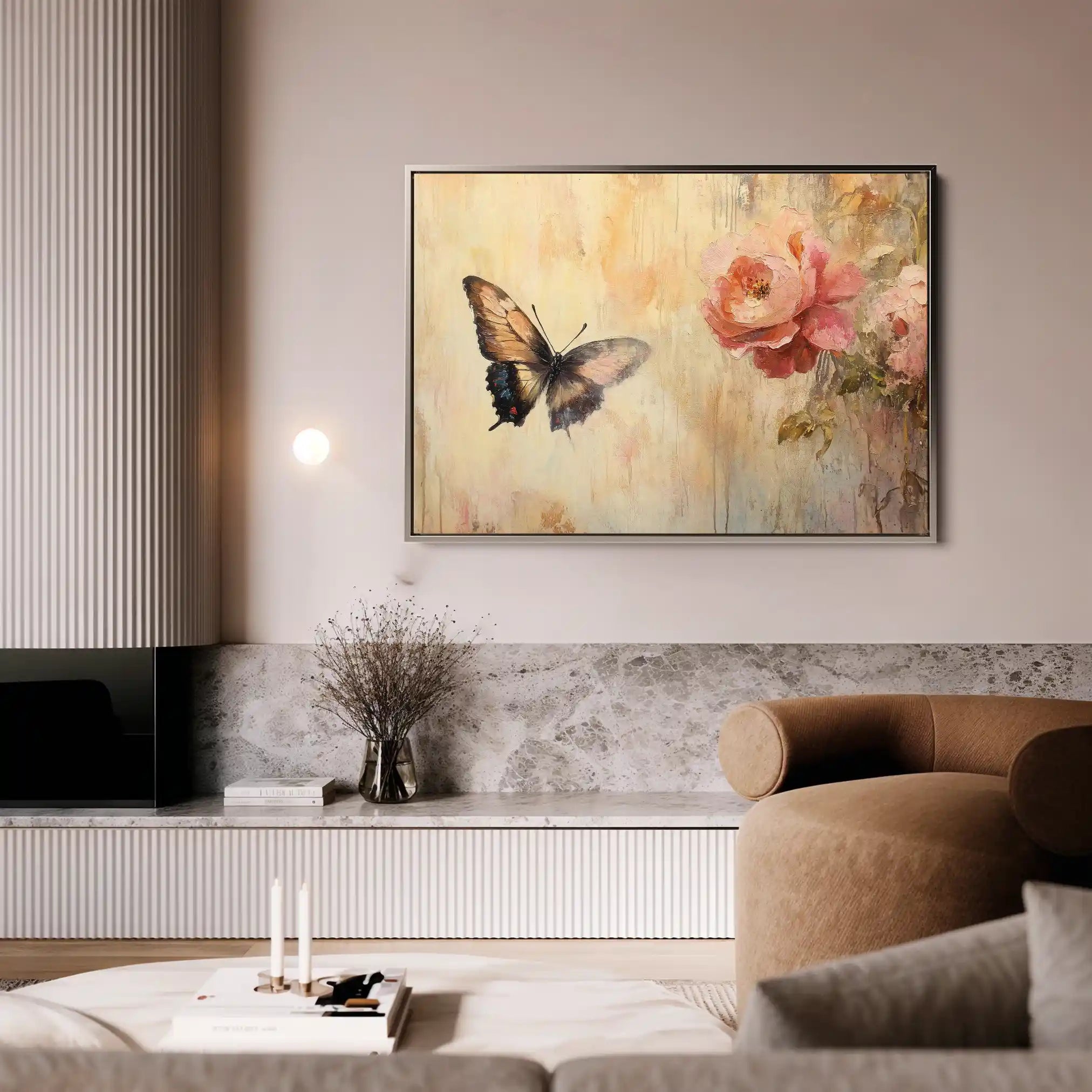 Animals 057 Canvas Art 90 x 60 cm / Stretched on hidden frame