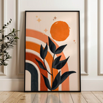 Boho 057 Canvas Art 90 x 60 cm / Stretched on hidden frame