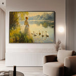 Classic 057 Canvas Art 90 x 60 cm / Stretched on hidden frame