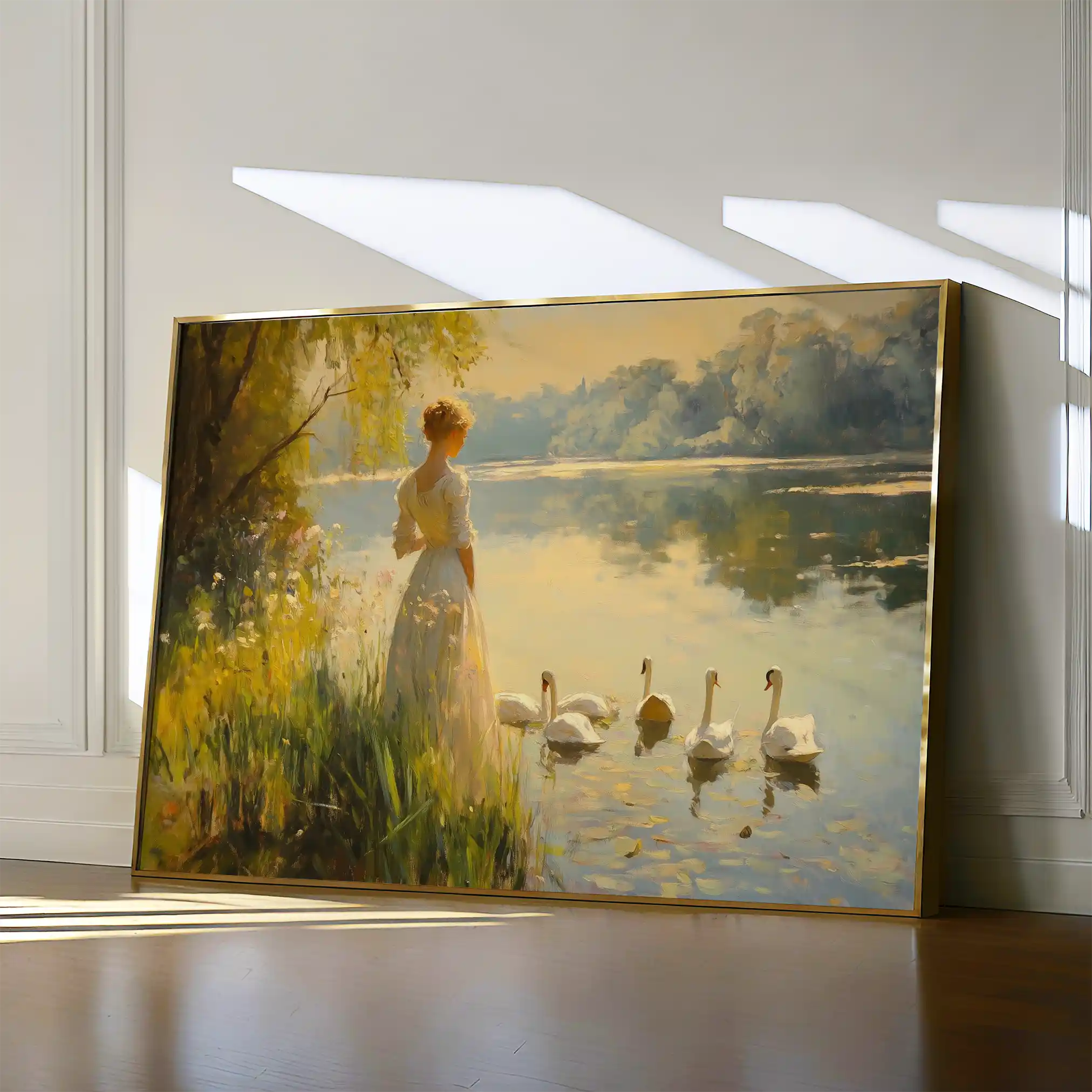Classic 057 Canvas Art 90 x 60 cm / Stretched on hidden frame