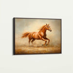 Horses 057 Canvas Art 90 x 60 cm / Stretched on hidden frame