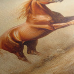 Horses 057 Canvas Art 90 x 60 cm / Stretched on hidden frame