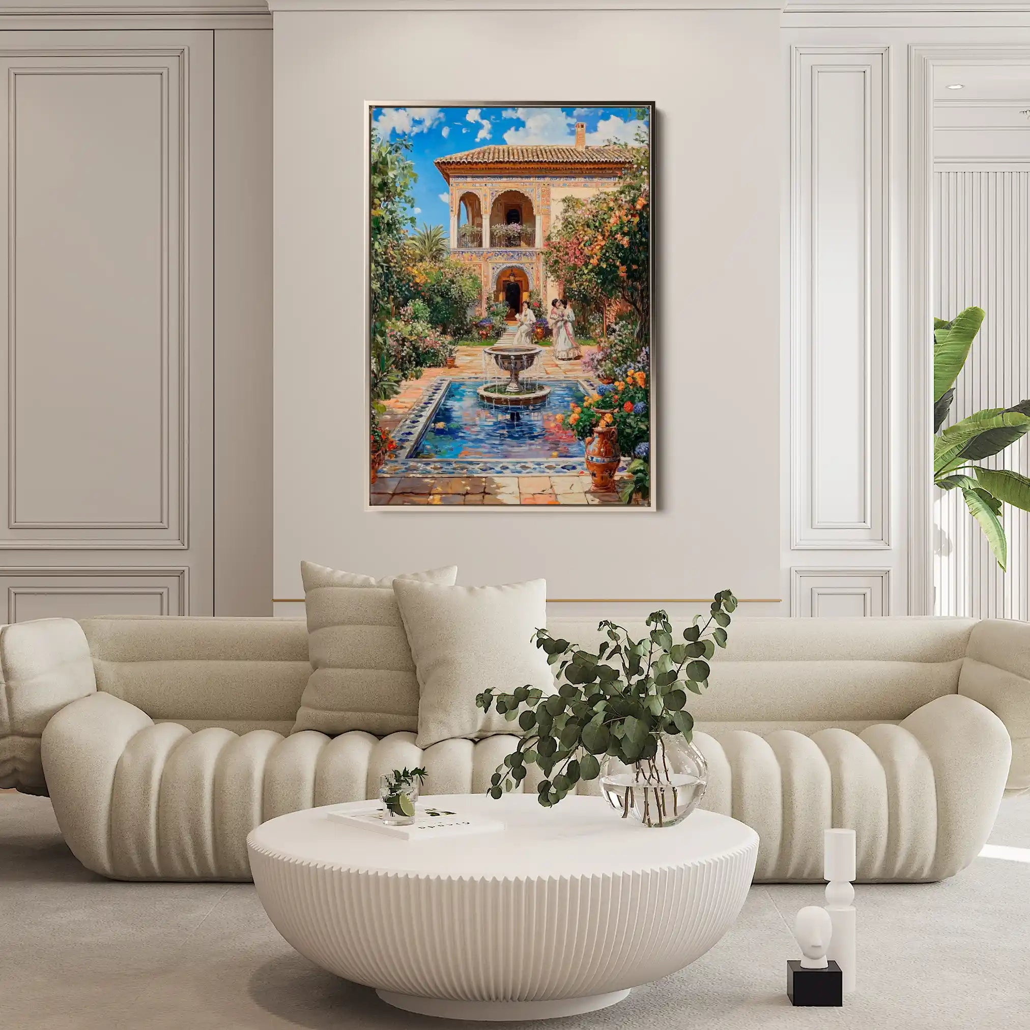 Orientalist 057 Canvas Art 90 x 60 cm / Stretched on hidden frame