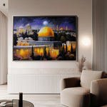 Palestine 057 Canvas Art 90 x 60 cm / Stretched on hidden frame