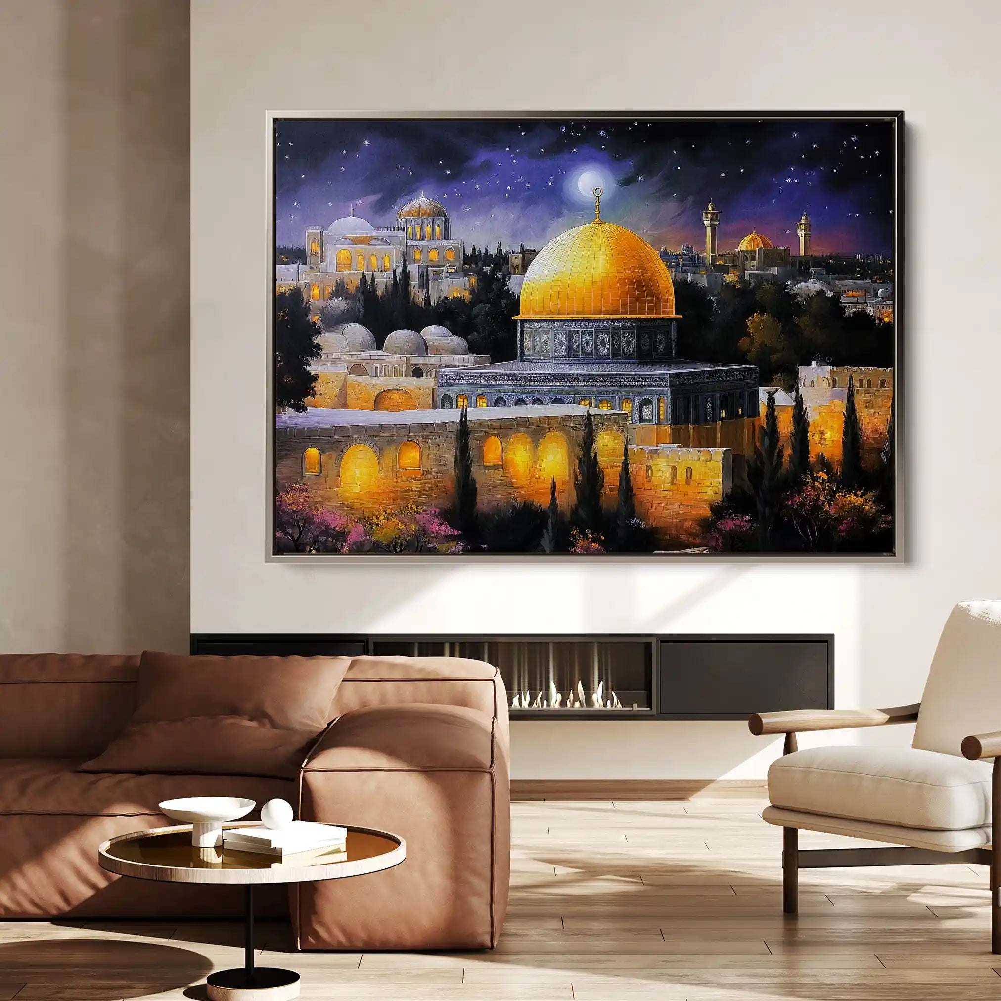 Palestine 057 Canvas Art 90 x 60 cm / Stretched on hidden frame