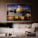 Palestine 057 Canvas Art 90 x 60 cm / Stretched on hidden frame
